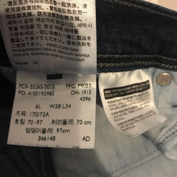 👖Levi’s 515 Bootcut Womens 28W/34L - Picture 7 of 7